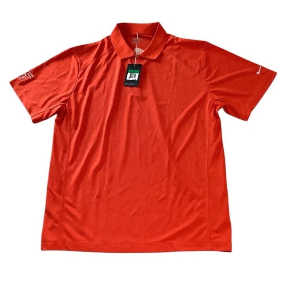 NWT Nike Golf Tour Performance "Brad Miller Golf Outing" Logo Polo Shirt Mens XL